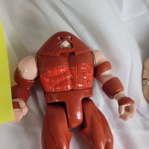 X-Men Figure Lot of 8 Wolverine Juggernaut Wonderman Archangel vintage - Picture 15 of 16